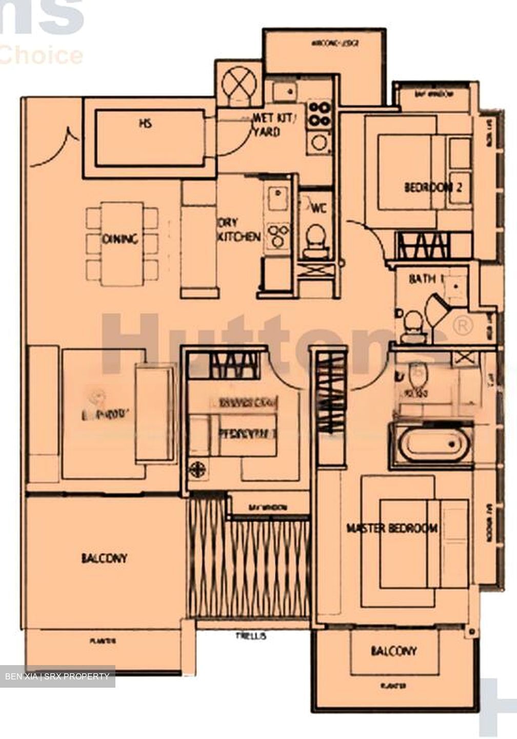 Ventuno Balmoral (D10), Apartment #451191141